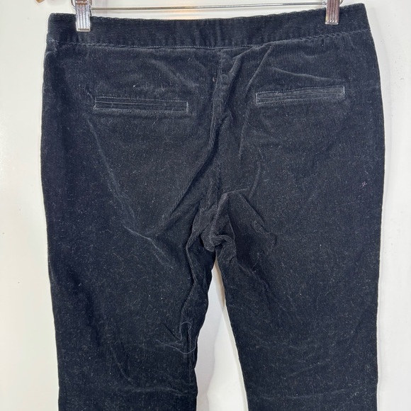 Theory Black Corduroy Flare Pants Size 10 - Picture 3 of 6